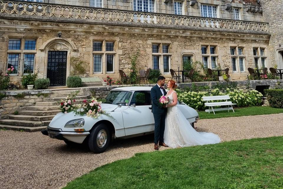 Voiture des mariés