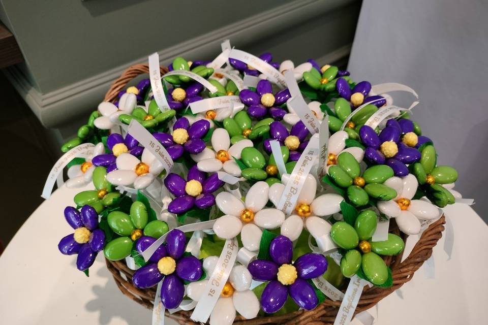 Corbeille marguerites