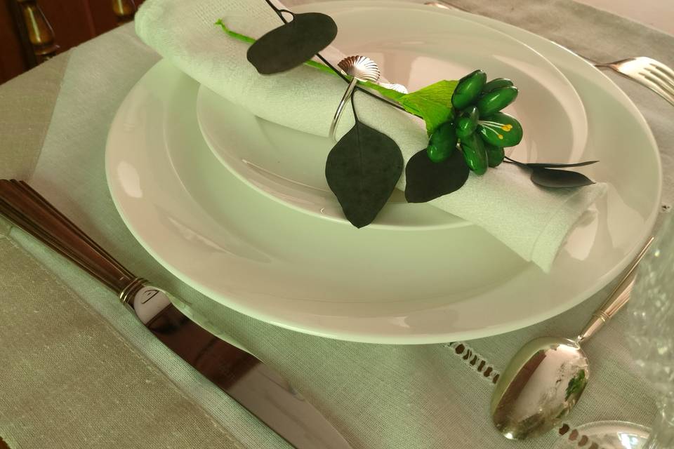 Frésia et eucalyptus