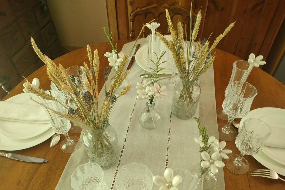 Table chic et champêtre