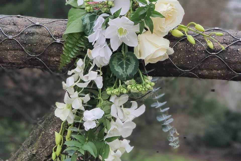 Bouquet cascade