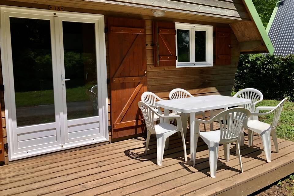 Terrasse chalet
