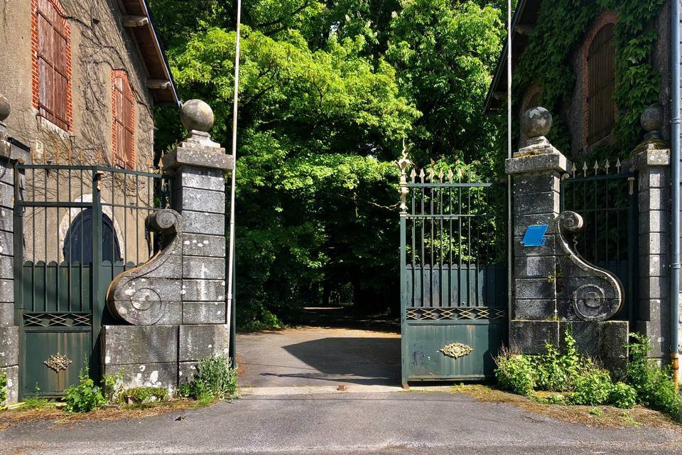 Entrée du domaine