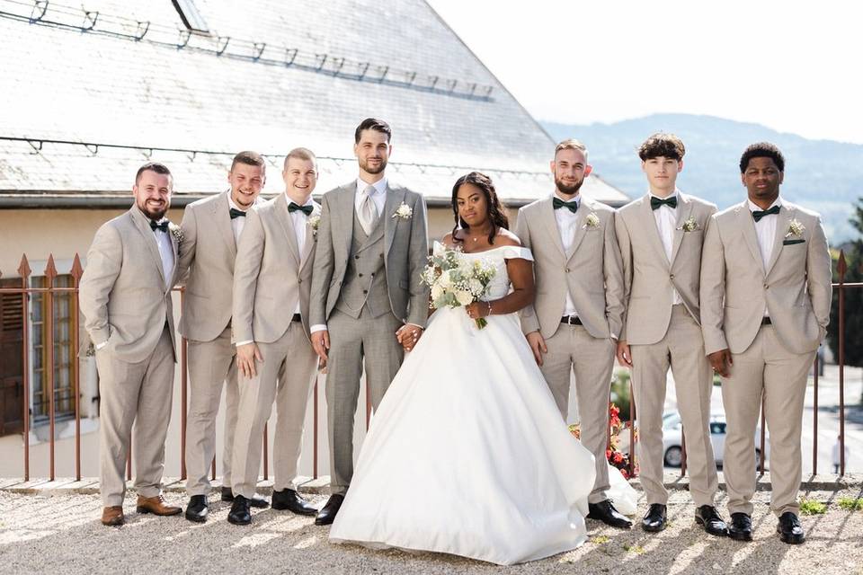 Wedding au bord du lac