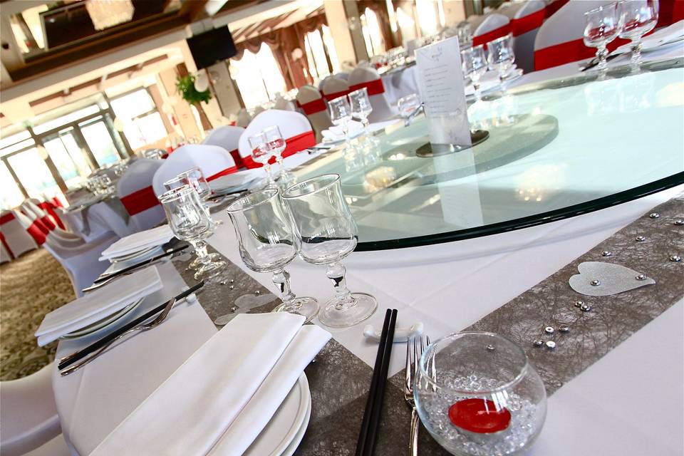 Décoration des tables