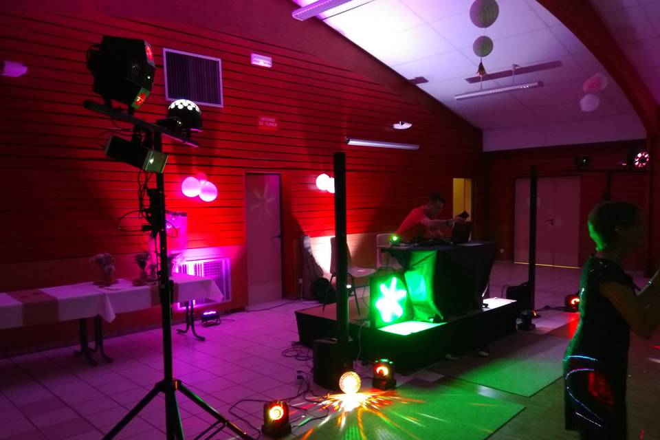 Eclairage salle des fêtes 2020