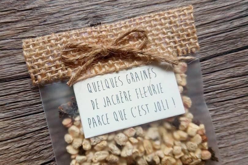 Sachets de graines à semer