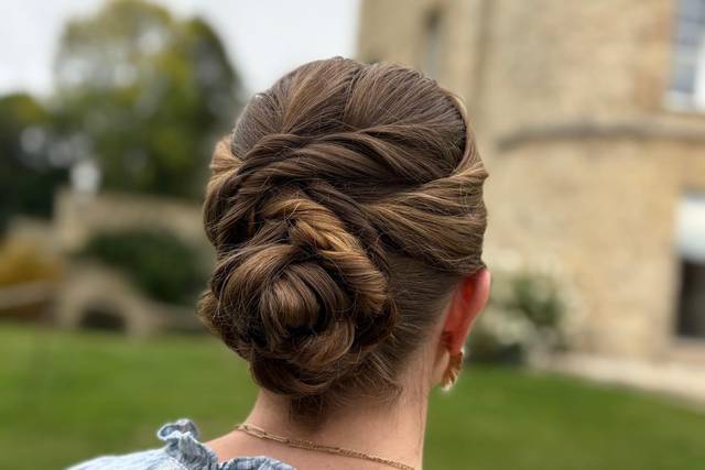 Chignon élégant