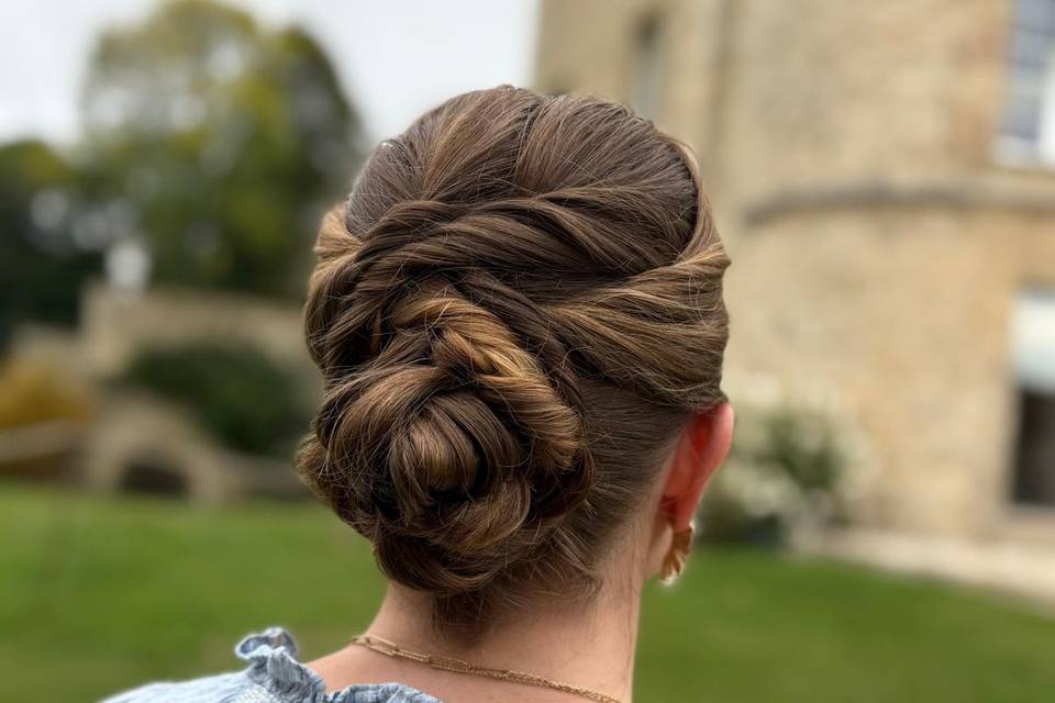 Chignon élégant