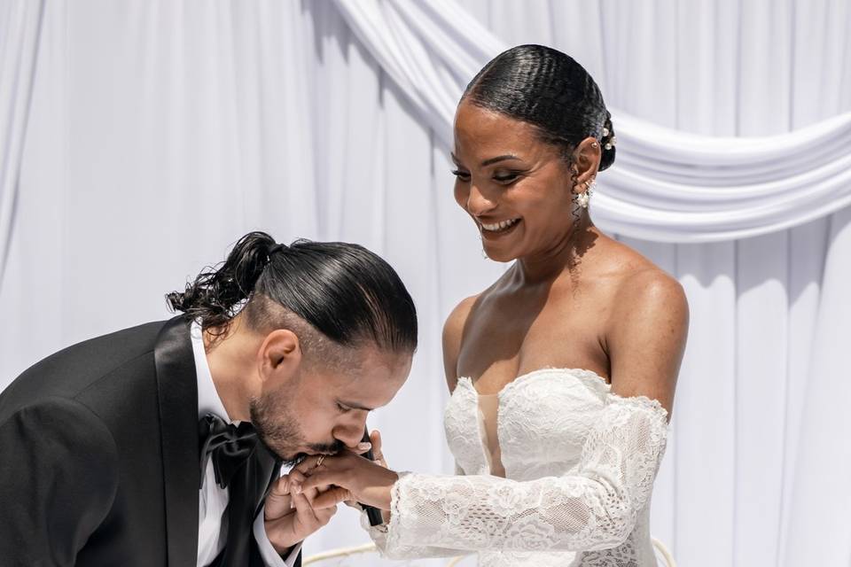Carine et Eduardo
