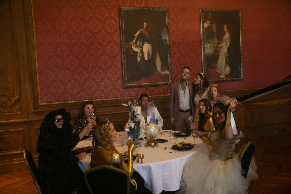 Dîner de mariage