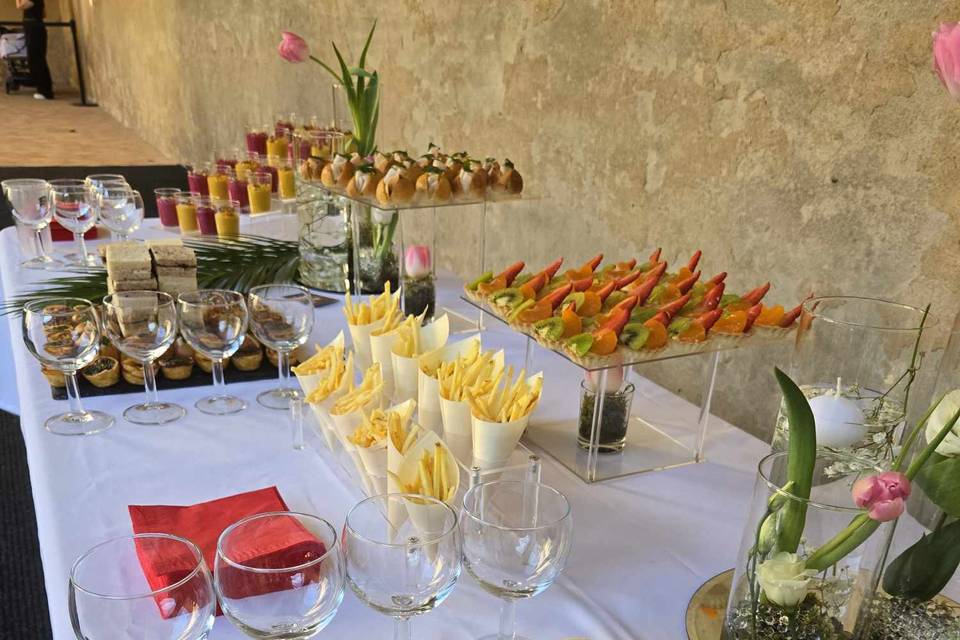 Buffet Monastère de Brou