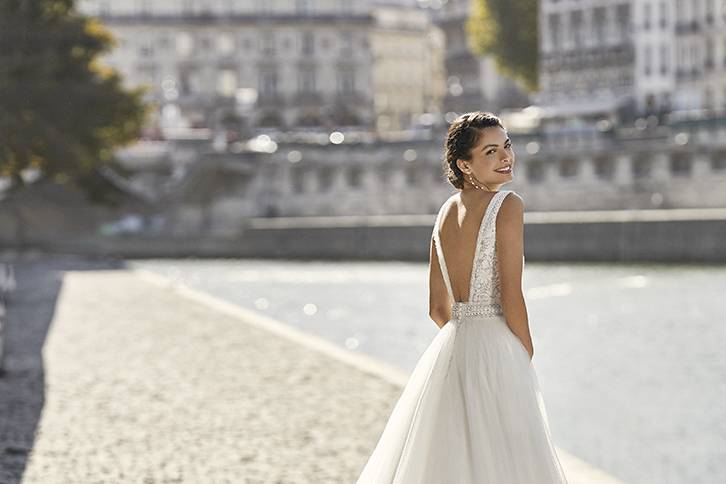 Alma novia rosa clara