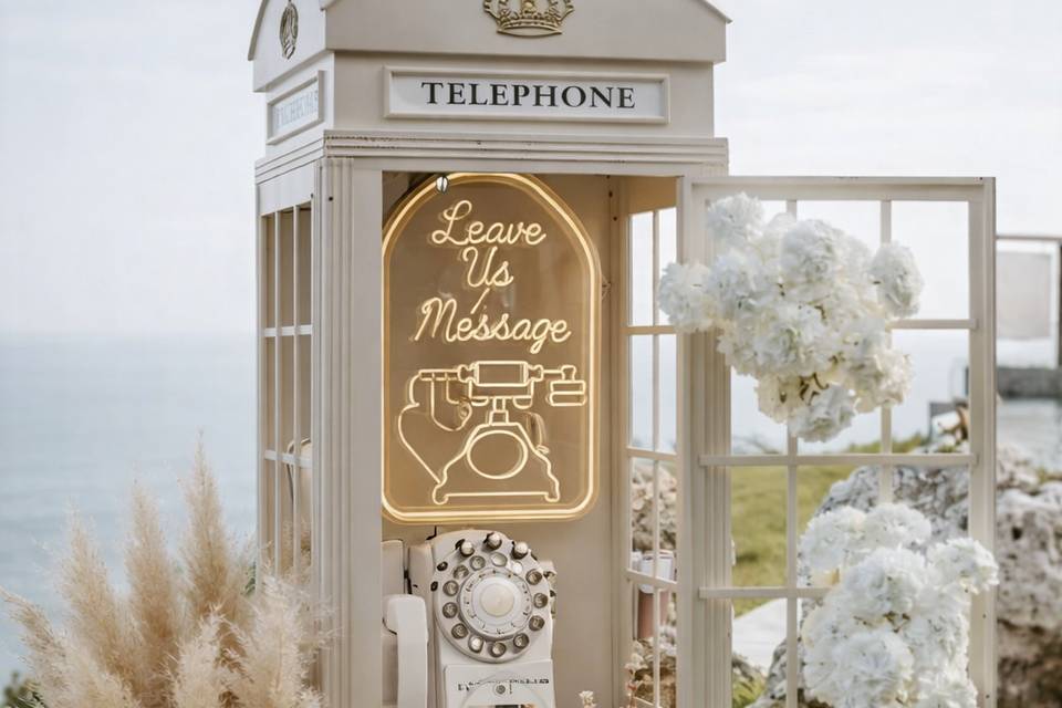 Cabine Bohème Chic Téléphone