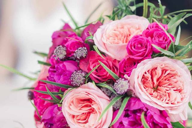 Bouquet fucshia