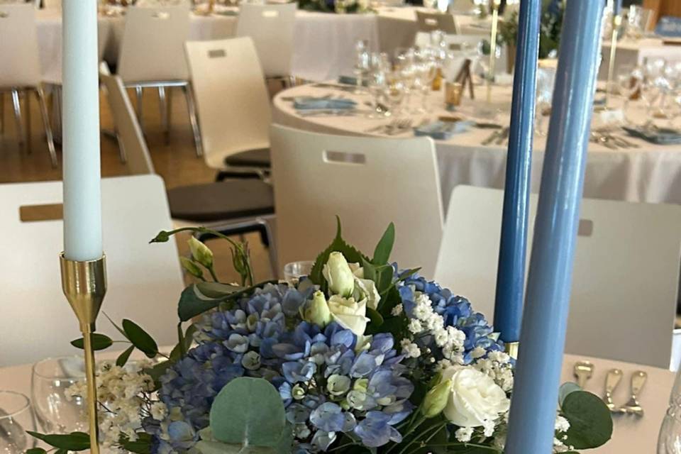 Bouquet bleu
