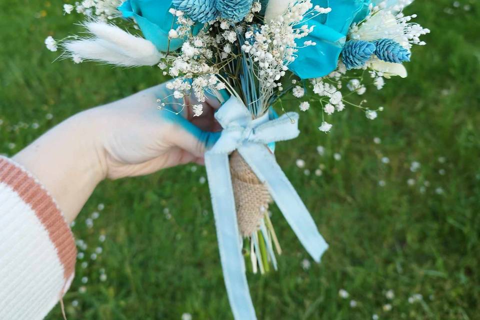 Bouquet bleu