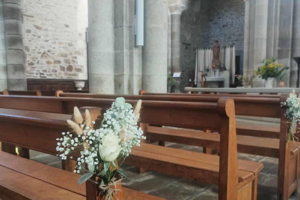 Bouquet église