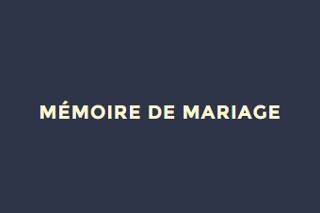 Mémoire de mariage