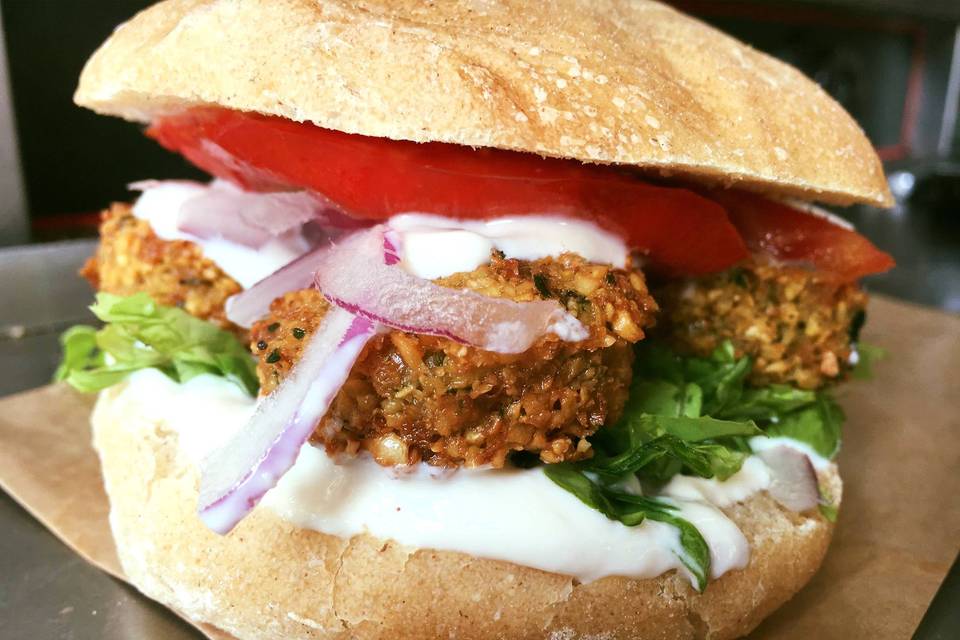 Burger aux falafels !