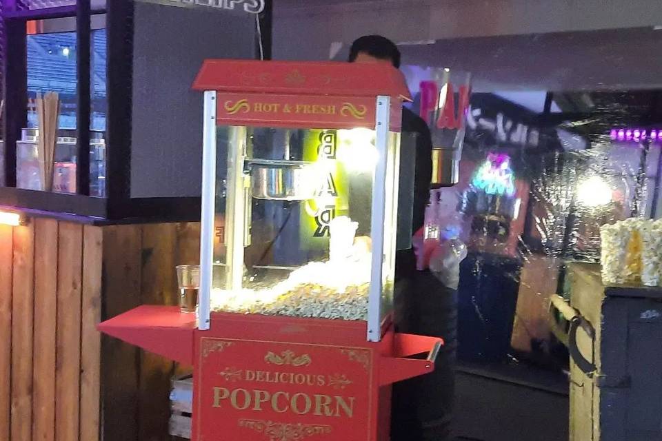 Stand pop-corn