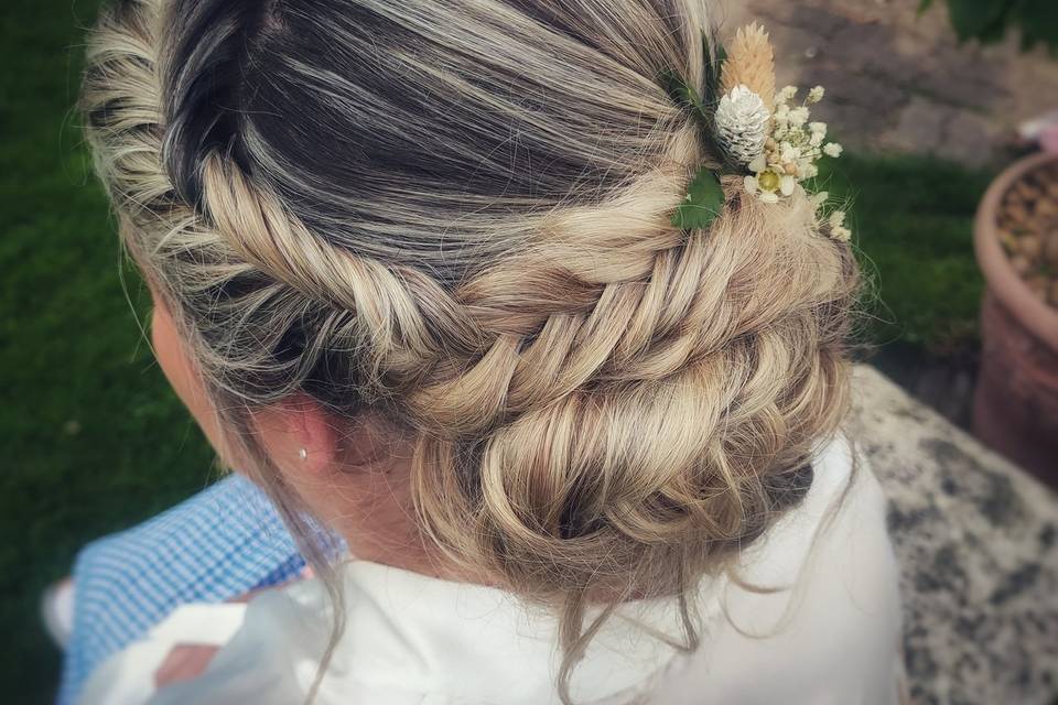 Chignon bohême