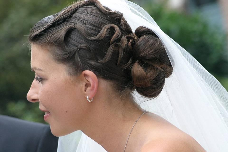 Chignon de côté