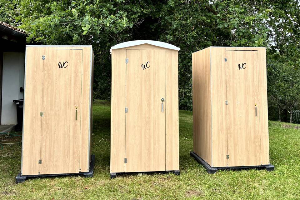 WC effet bois