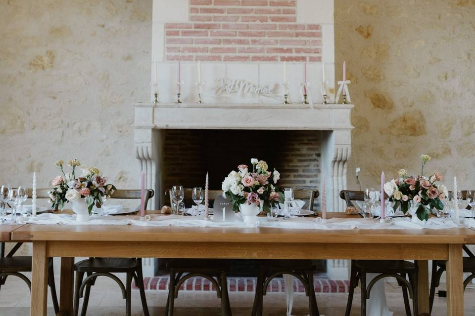 Table d'honneur