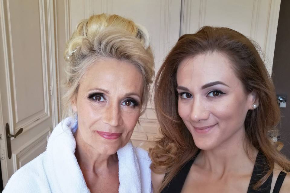 Maquillage mariée senior