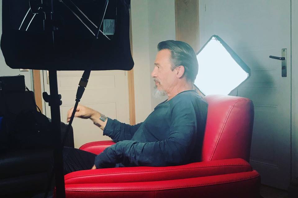 Tournage Florent Pagny