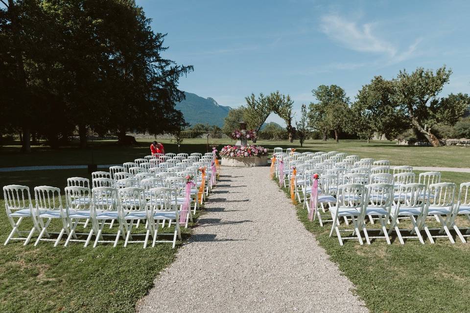 Décoration de cérémonie