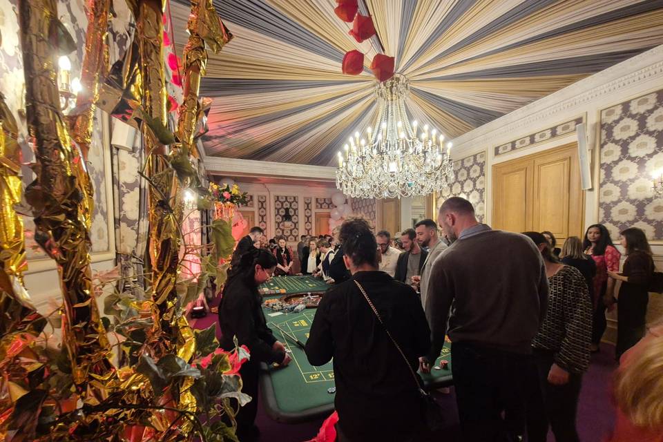 Vue générale de la soirée