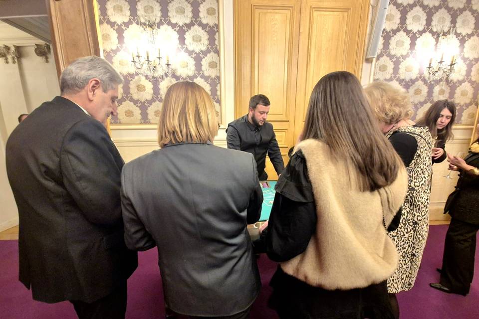 Vue générale de la soirée