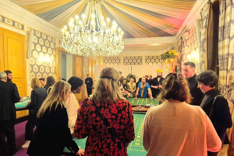 Vue générale de la soirée