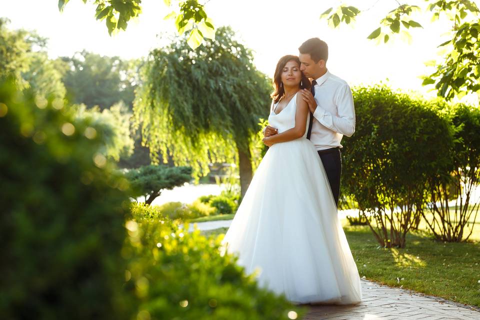 Shooting couché de soleil