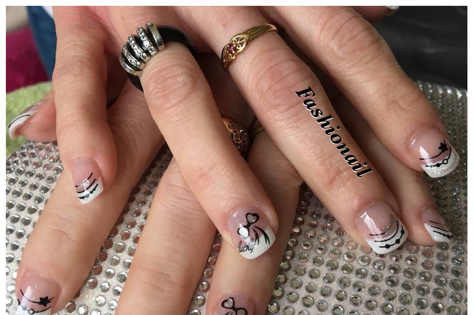 French en gel +déco