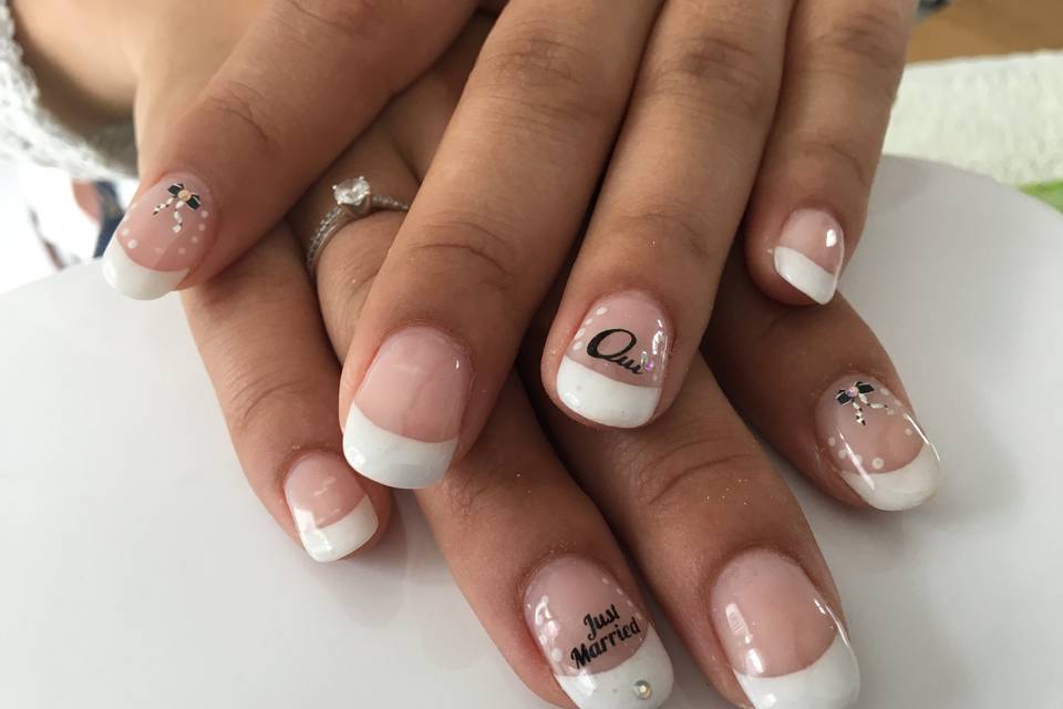 French en gel + deco