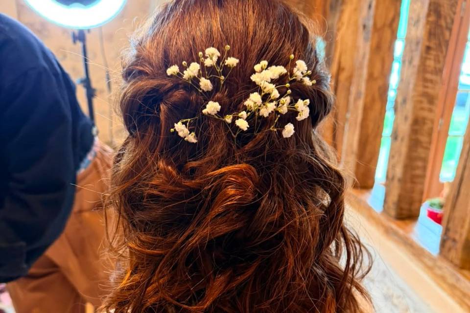 Hair Leeaa's makeup