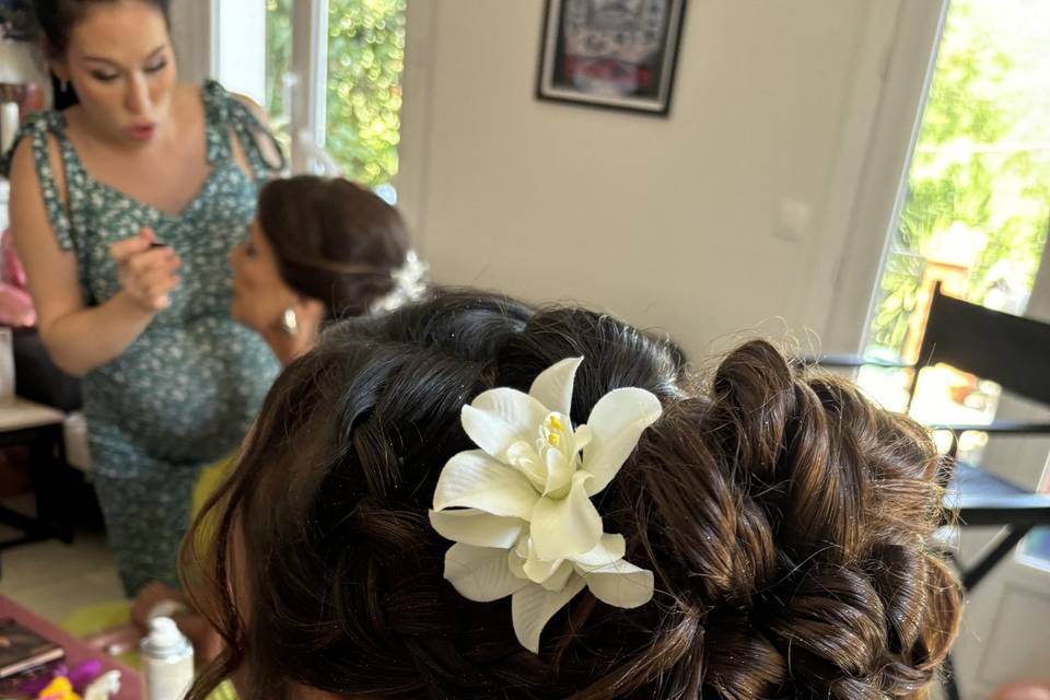 Chignon invité