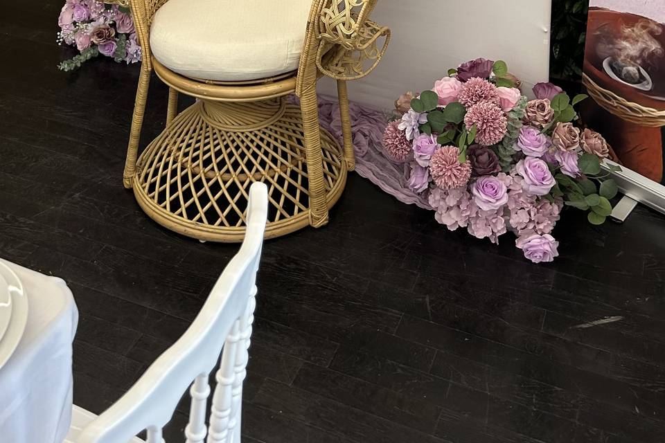 Arche de fleurs