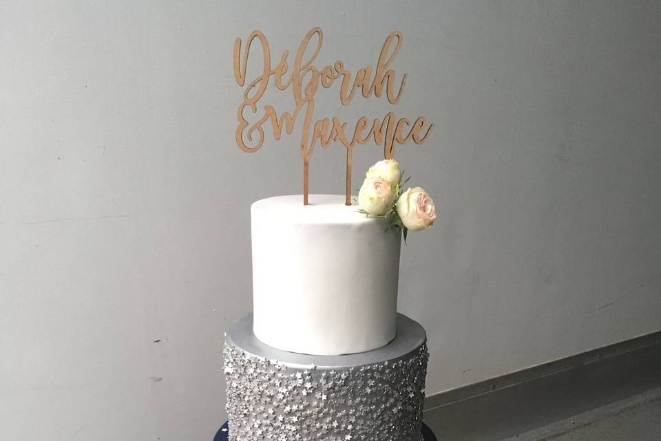 Wedding cake (pâte à sucre)