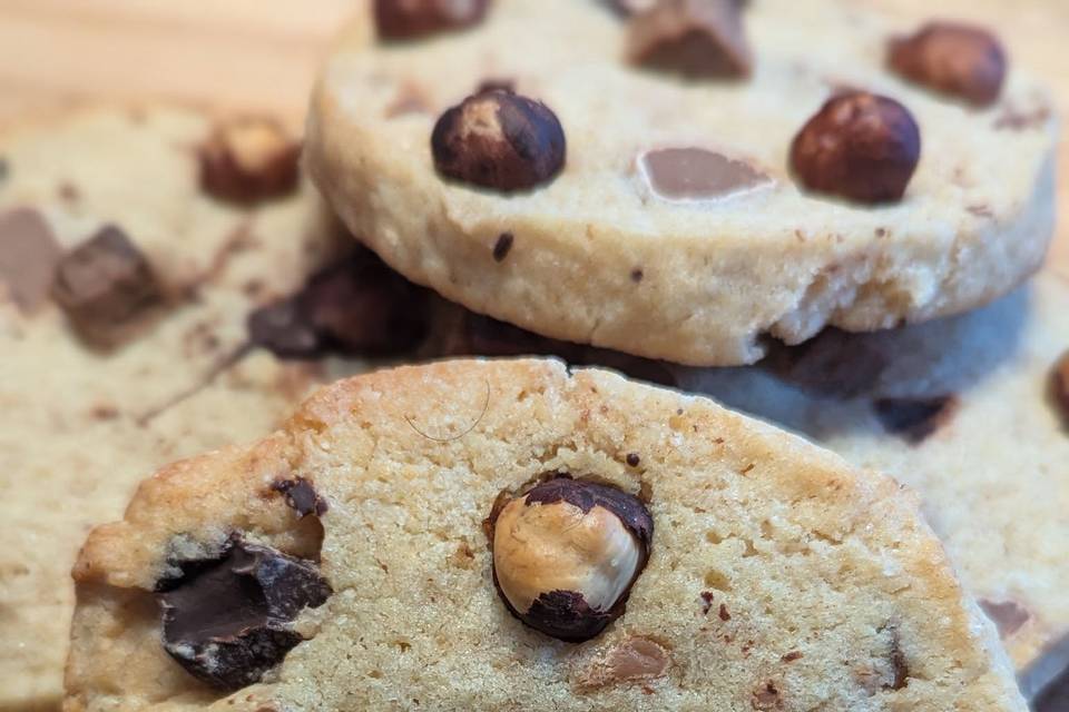 Cookies choco praliné noisette