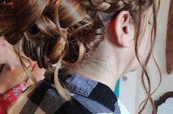 Chignon mariée Vickybeauté