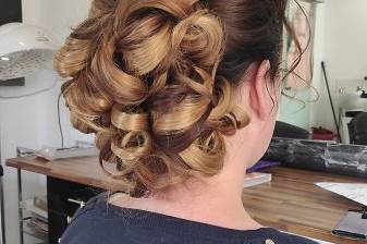 Chignon mariée Vickybeauté