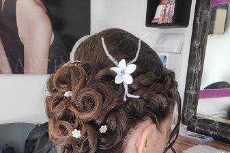 Chignon mariée Vickybeauté