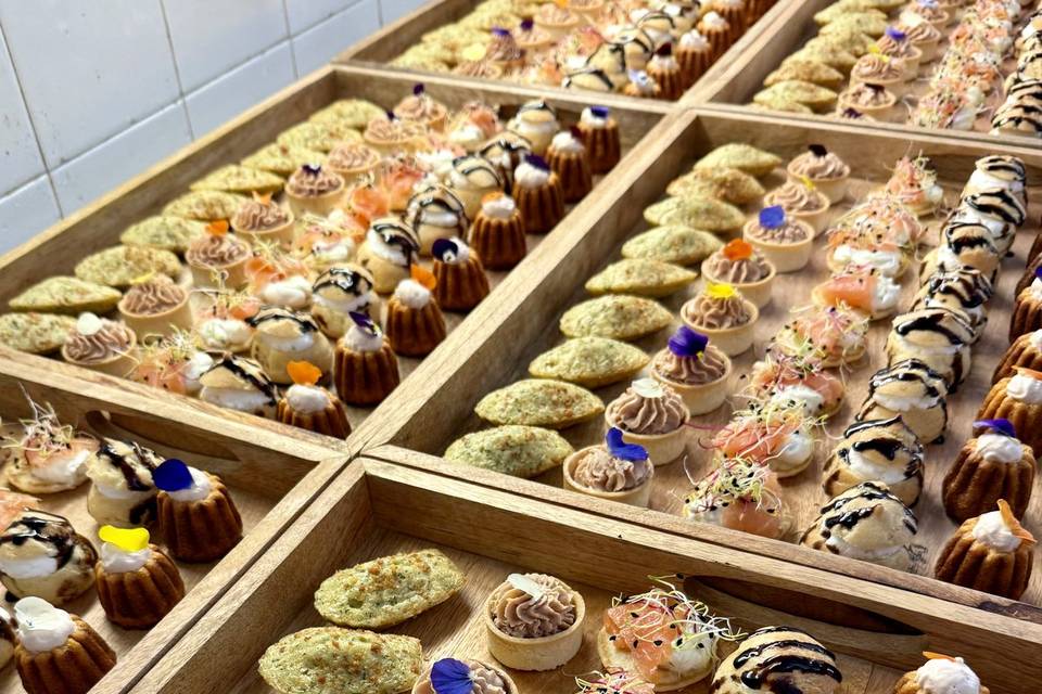 Plateau pièces cocktails