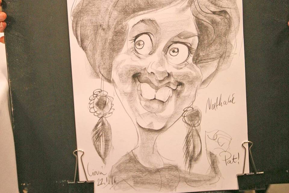 Caricature papier