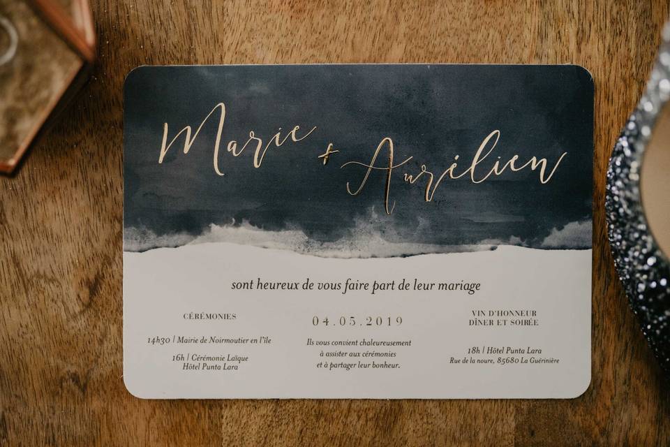 Un mariage à Noirmoutier