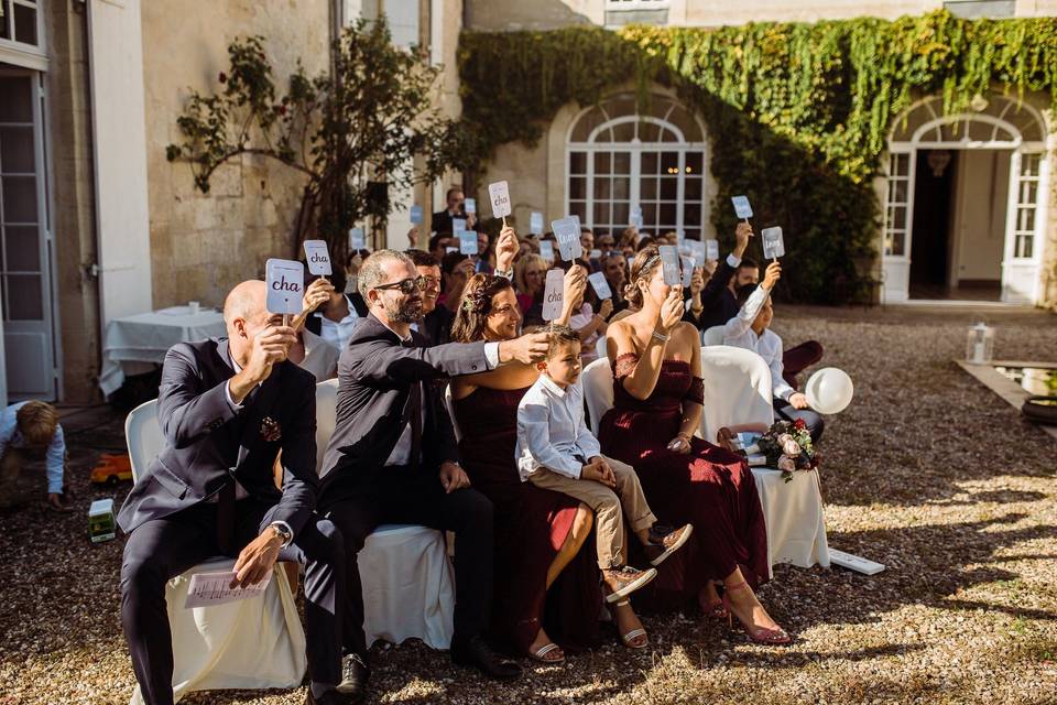 Un mariage d'Automne champêtre